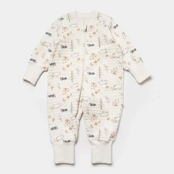 Wild Forest Bebek Uyku Tulumu  Mustard