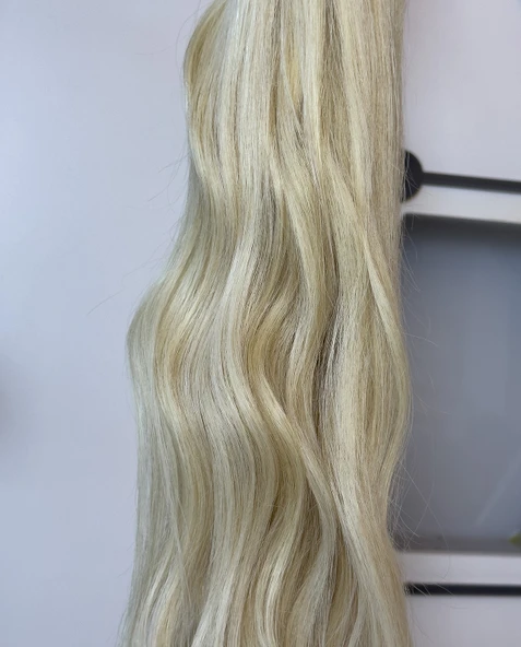 HairPim Selection (0.8 Gr) Platin 50 Adet 70 Cm Yeni Nesil Kaynak Saç HP355 - 3