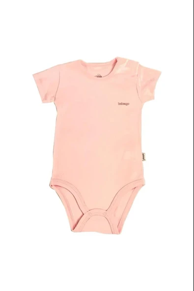 Basic Kısa Kol Body Pembe - 2