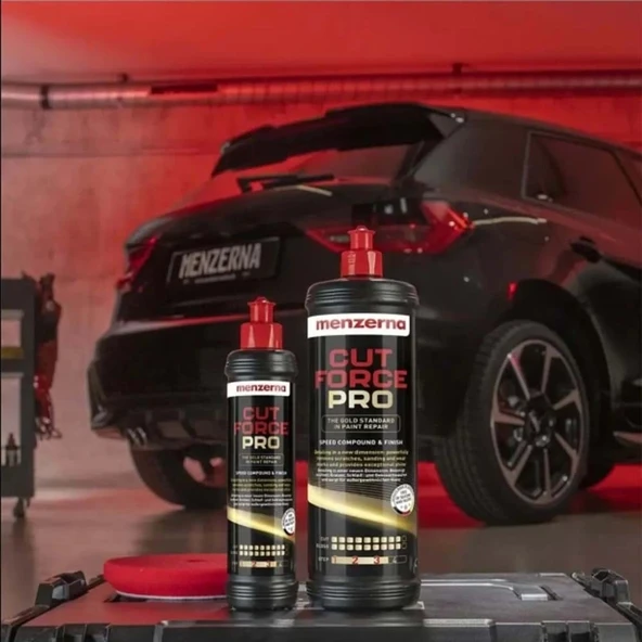 MENZERNA Cut Force Pro Altın Seri Ağır Çizik Giderici Kalın Pasta 1 lt - 3