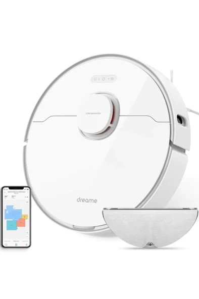 Dreame Bot L10 Pro Akıllı Robot Süpürge Beyaz ( Türkiye Garantili)