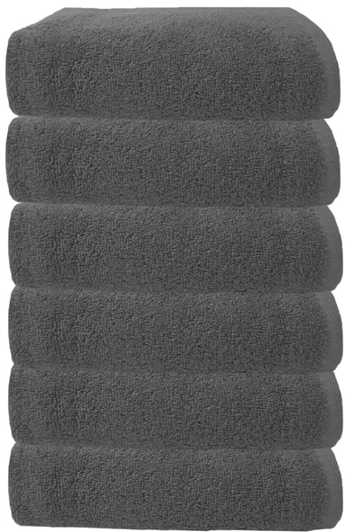 6’lı Premium %100 Pamuklu Kuaför & Berber Saç Havlusu 50X90 Cm - 8