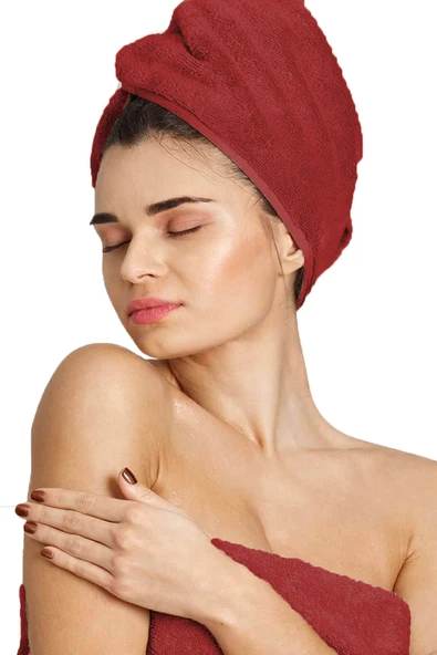 6’lı Premium %100 Pamuklu Kuaför & Berber Saç Havlusu 50X90 Cm - 3