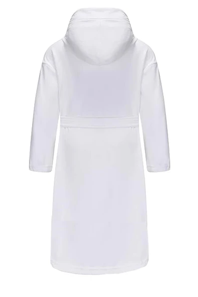 Kapüşonlu %100 Pamuklu Unisex Garson Boy Çocuk Banyo Bornozu 11-14 Yaş - 4