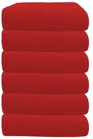 6’lı Premium %100 Pamuklu Kuaför & Berber Saç Havlusu 50X90 Cm - 11