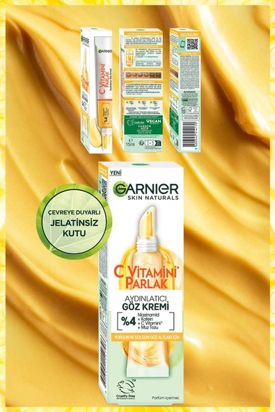 Garnier C Vitamini Parlak Aydınlatıcı Göz Kremi 15 ml - 6
