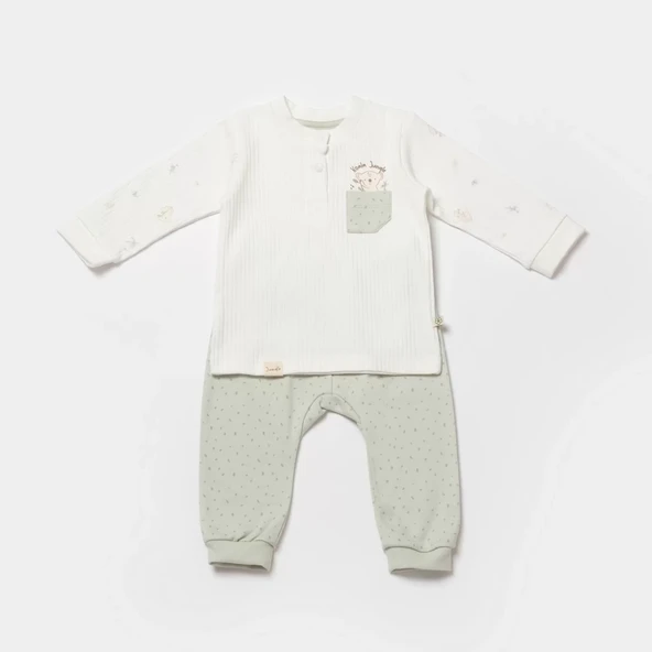 Koala Jungle 2'li Bebek Takım  Mint