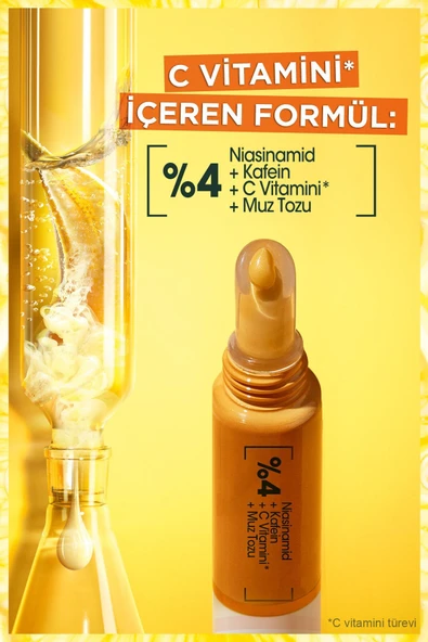 Garnier C Vitamini Parlak Aydınlatıcı Göz Kremi 15 ml - 4