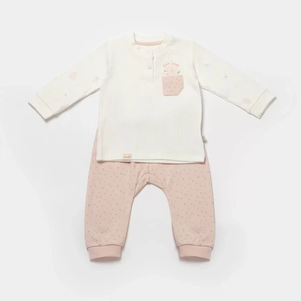 Koala Jungle 2'li Bebek Takım  Pembe
