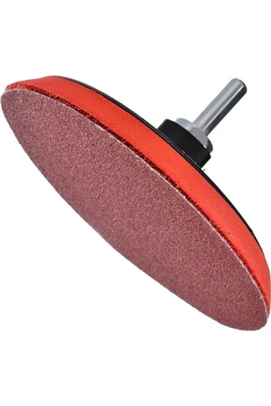 Yunuskayatek Cırt Zımpara Seti + Matkap Aparatı 115 Mm 10 Parça - Resim 5