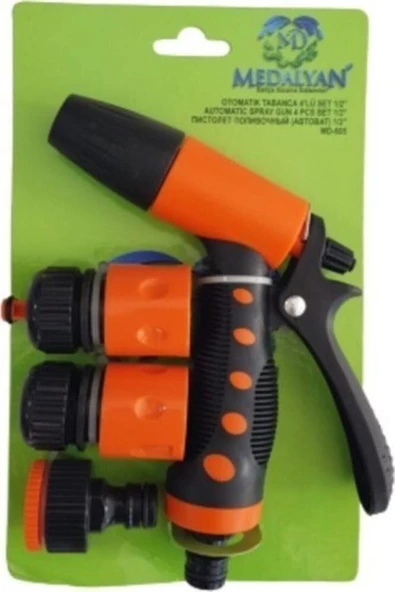Dıgeruı Medalyan Su Tabanca Takım Md-605 4Lü Set
