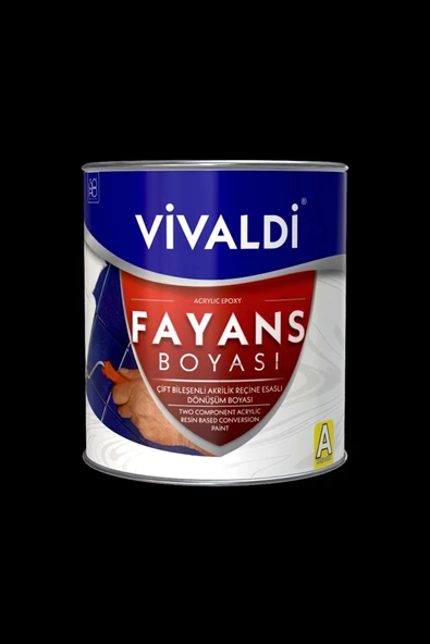 Vivaldi Fayans Boyası - Astar Ve Vernik Gerektirmeyen Boya - Sınırsız Renk 1 Kg