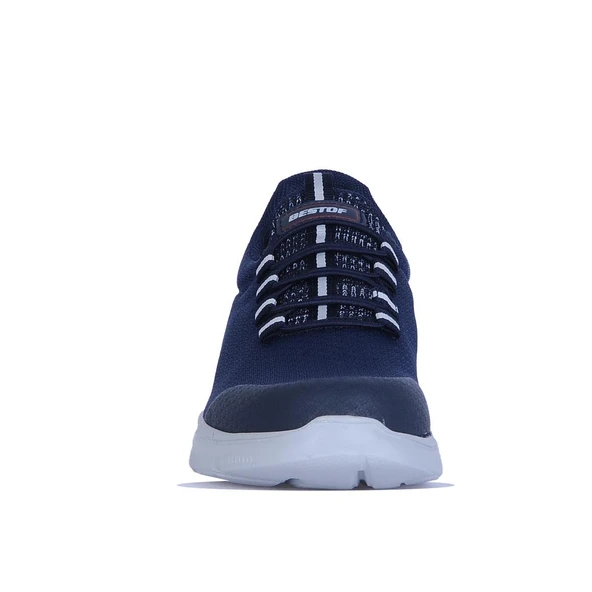 Bestof Bst-85 Lacivert Bağsız Yazlık Erkek Sneaker Ayakkabı - Resim 3