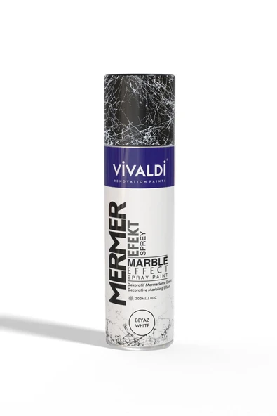 Vivaldi Mermer Efekt Sprey Boya 200Ml