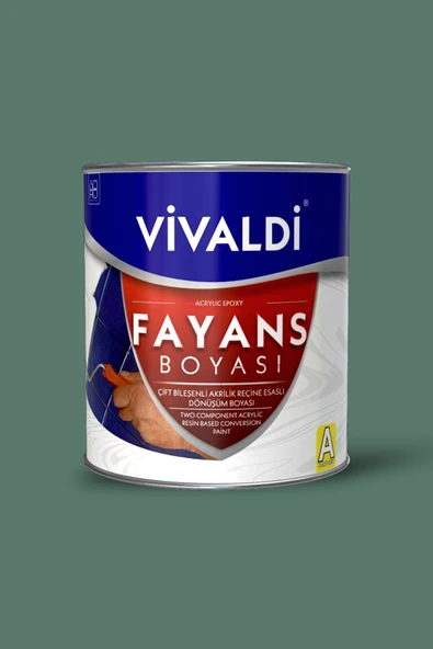 Vivaldi Fayans Boyası - Astar Ve Vernik Gerektirmeyen Boya - Sınırsız Renk 1 Kg ürün görseli 1