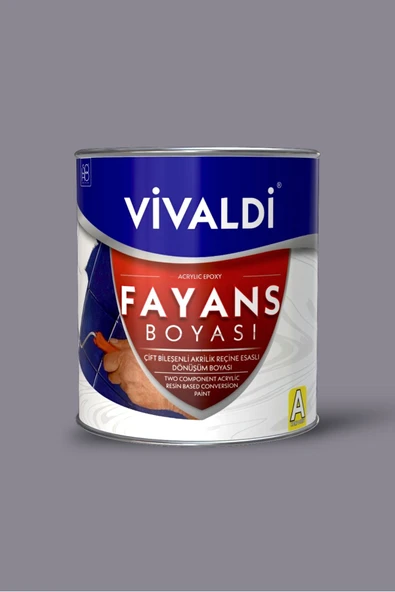 Vivaldi Fayans Boyası - Astar Ve Vernik Gerektirmeyen Boya - Sınırsız Renk 1 Kg ürün görseli 1