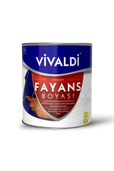 Vivaldi Fayans Boyası - Astar Ve Vernik Gerektirmeyen Boya - Sınırsız Renk 1 Kg