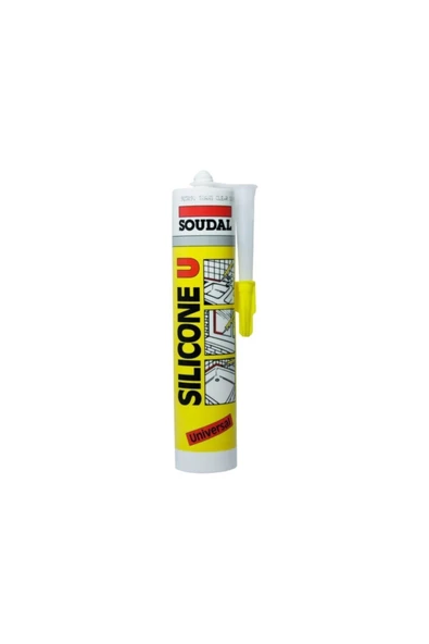 Soudal Şeffaf Silikon 280 Ml. 10 Adet