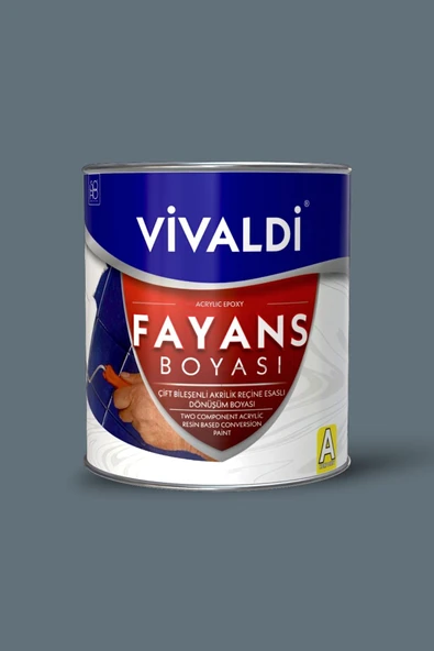 Vivaldi Fayans Boyası - Astar Ve Vernik Gerektirmeyen Boya - Sınırsız Renk 1 Kg ürün görseli 1