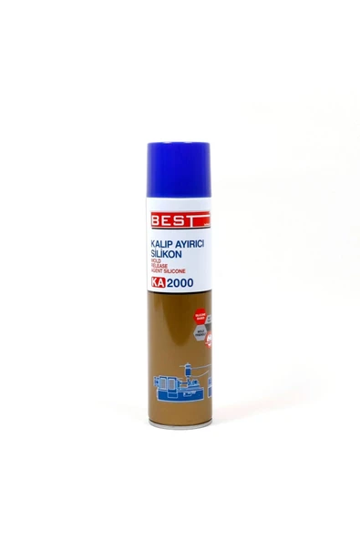 Best Ka2000 (20 Adet) Silikon Bazlı Kalıp Ayırıcı Sprey 400 Ml