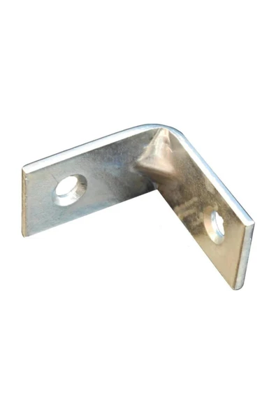 Nalbur Diyarı 30 Adet Köşe Birleştirme Demiri Dolap Bağlantı Demiri L Demiri 2,5 Cm X 2,5 Cm