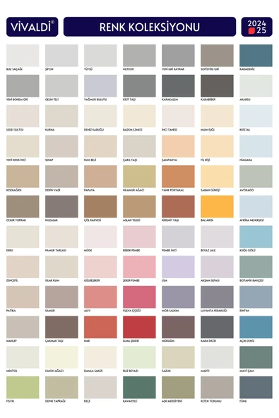 Vivaldi Fayans Boyası - Astar Ve Vernik Gerektirmeyen Boya - Sınırsız Renk 1 Kg - Resim 4