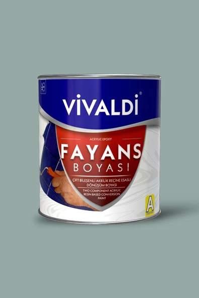 Vivaldi Fayans Boyası - Astar Ve Vernik Gerektirmeyen Boya - Sınırsız Renk 1 Kg ürün görseli 1