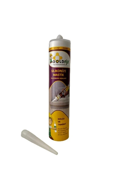 Dayson Goldfix Silikonize Mastik Beyaz 450Gr