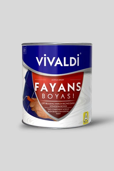 Vivaldi Fayans Boyası - Astar Ve Vernik Gerektirmeyen Boya - Sınırsız Renk 1 Kg ürün görseli 1