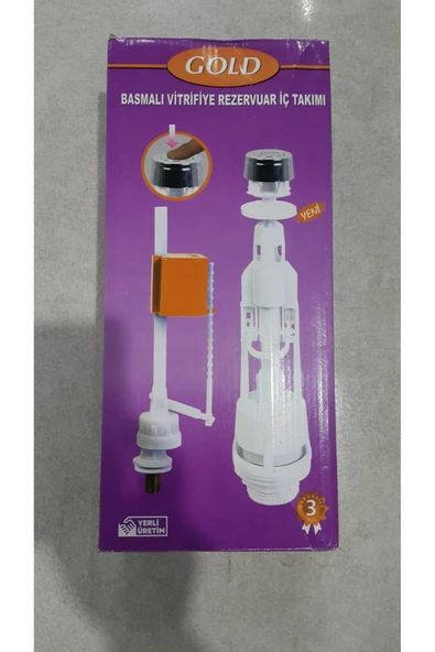 Aset Plastik Gold Basmalı Rezervuar Iç Takım - Resim 2