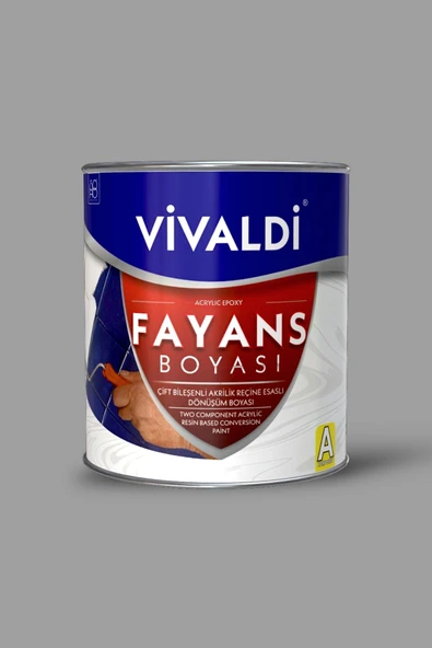 Vivaldi Fayans Boyası - Astar Ve Vernik Gerektirmeyen Boya - Sınırsız Renk 1 Kg ürün görseli 1