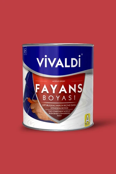 Vivaldi Fayans Boyası - Astar Ve Vernik Gerektirmeyen Boya - Sınırsız Renk 1 Kg
