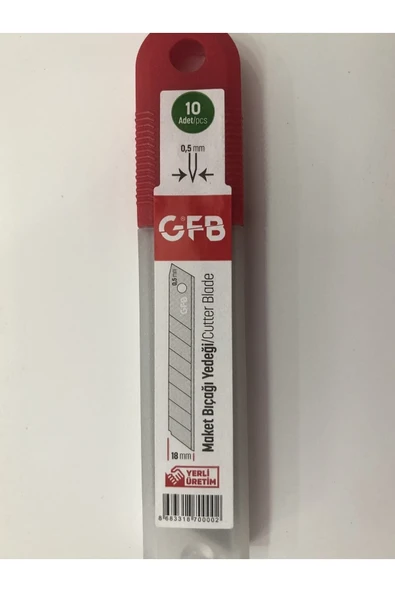 Gfb Maket Bıçağı Yedeği
