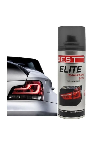 Best Elite Transparan Far Boyası 200 Ml Siyah - 2
