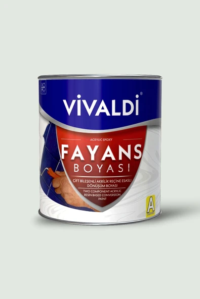 Vivaldi Fayans Boyası - Astar Ve Vernik Gerektirmeyen Boya - Sınırsız Renk 1 Kg ürün görseli 1