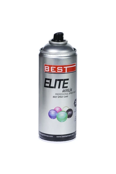 Best Elite Metal Gri 9006 Akrilik Hızlı Kuruyan Profesyonel Sprey Boya 400 Ml - 5
