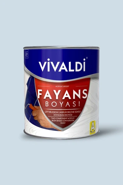 Vivaldi Fayans Boyası - Astar Ve Vernik Gerektirmeyen Boya - Sınırsız Renk 1 Kg