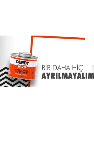 Derby Çok Amaçlı Bally Tüp Yapıştırıcı Deri Kösele Lastik Kumaş Kağıt Tahta Cam 400Gr