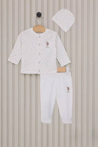 Bebek 3'lü Takım Usb2023 Krem - 2