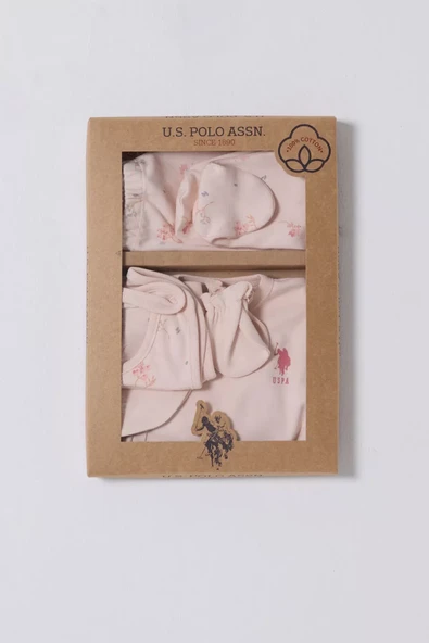 5'li Hastane Çıkış Seti Usb2351 Pudra - Resim 4