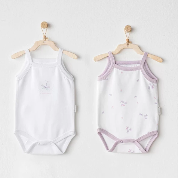 Magical Butterfly 2'li Bebek Body White
