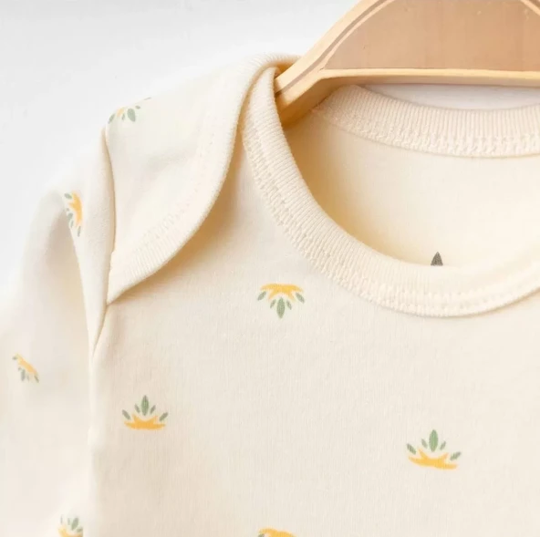 Eslenza Baby 3'lü Zıbın Takım 0038 Bej - Resim 4