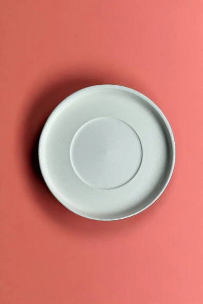 Kupa Tabağı - Seramik Bisküvi (Ham Ürün) ürün görseli