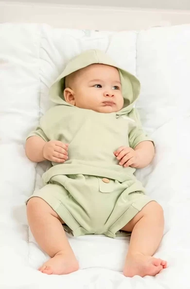 Baby 2'li Takım 0022 Yeşil - Resim 4