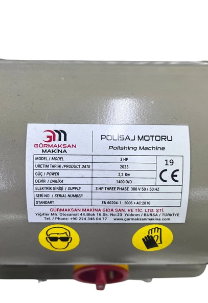 Gürmaksan Kollu Bant Ve Balon Zımpara - 3