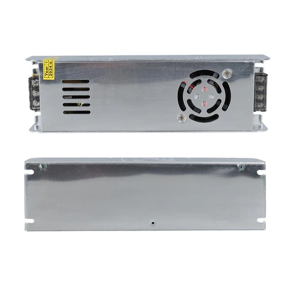 Ledx ALN-M1230S 12 Volt 30 Amper 360 Watt Fanlı Slim Metal Kasa Adaptör 225x65x38mm