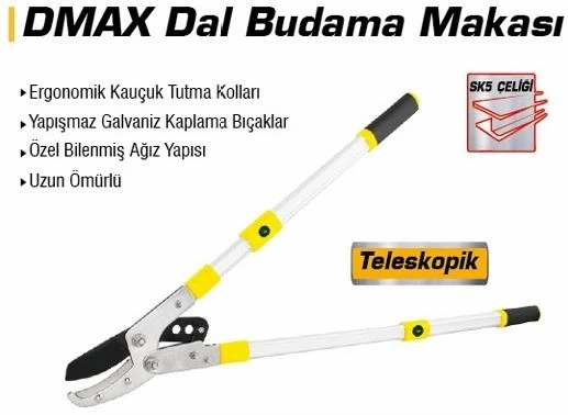 Dmax Dal Budama Makası Teleskopik