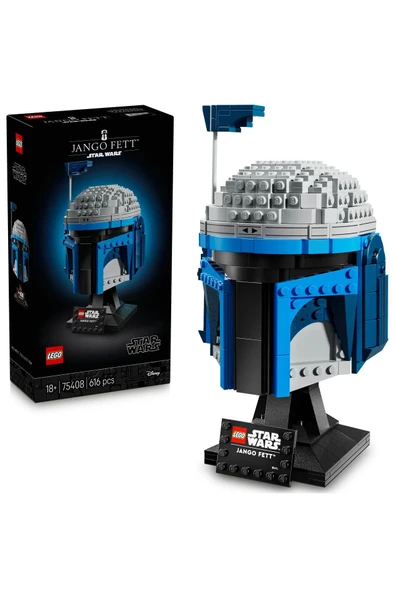 LEGO ® Star Wars™ Jango Fett™ Kaskı 75408 - 18+ Yaratıcı Model Yapım Seti (616 Parça)