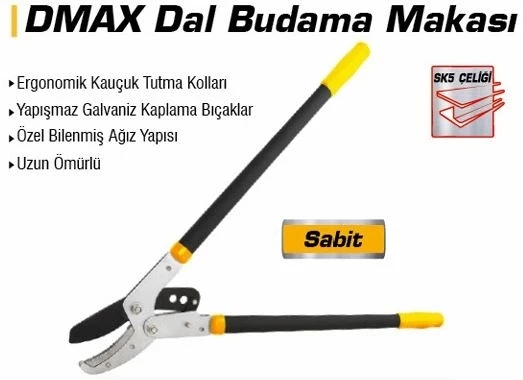 Dmax Dal Budama Makası Sabit
