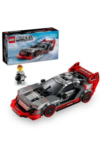 LEGO ® Speed Champions Audi S1 e-tron quattro Yarış Arabası 76921 - 9+ Oyuncak Yapım Seti (274 Pr)